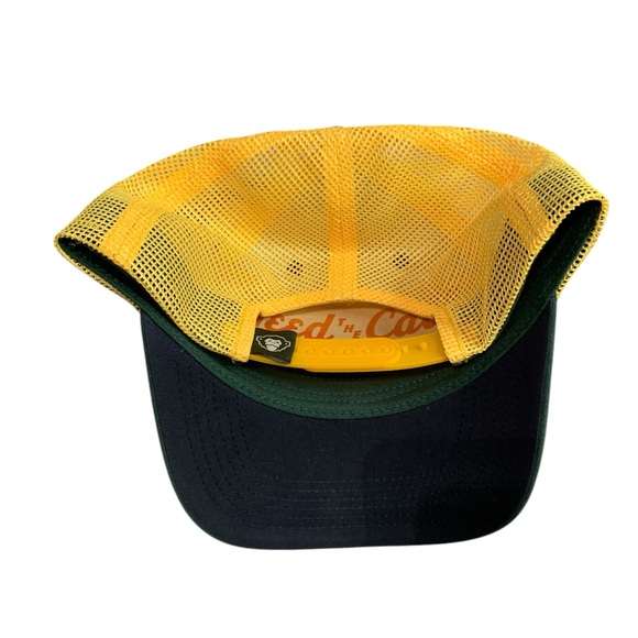 Howler Brothers Howler Electric Standard Hat: Green/YellowTwill, - Picture 4 of 8